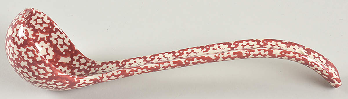 Old World Cranberry Tureen Ladle by Temp-Tations-1