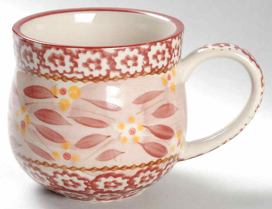 Old World Cranberry Mug by Temp-Tations-1