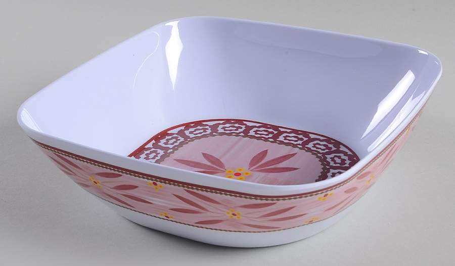 Old World Cranberry Melamine Soup/Cereal Bowl by Temp-Tations-1