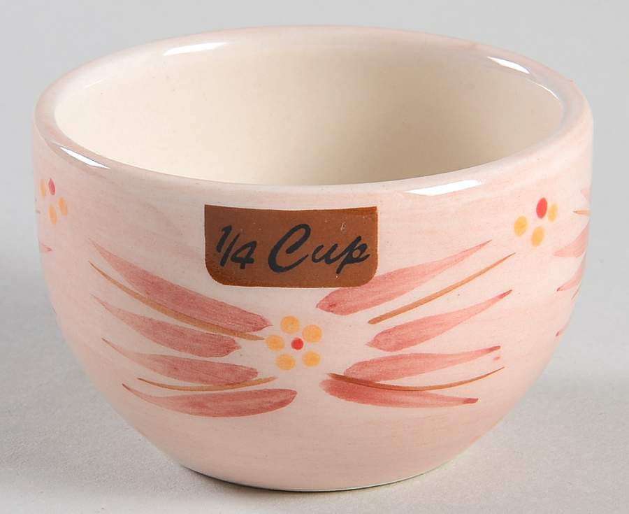 Old World Cranberry 1/4 Cup Measuring Cup for Figural Set by Temp-Tations-1