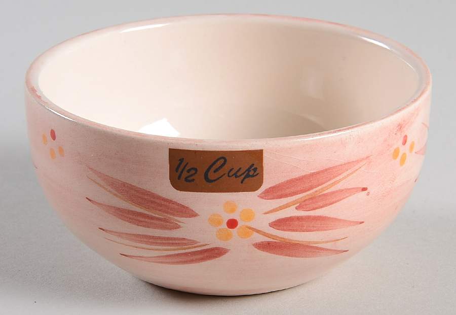 Old World Cranberry 1/2 Cup Measuring Cup for Figural Set by Temp-Tations-1