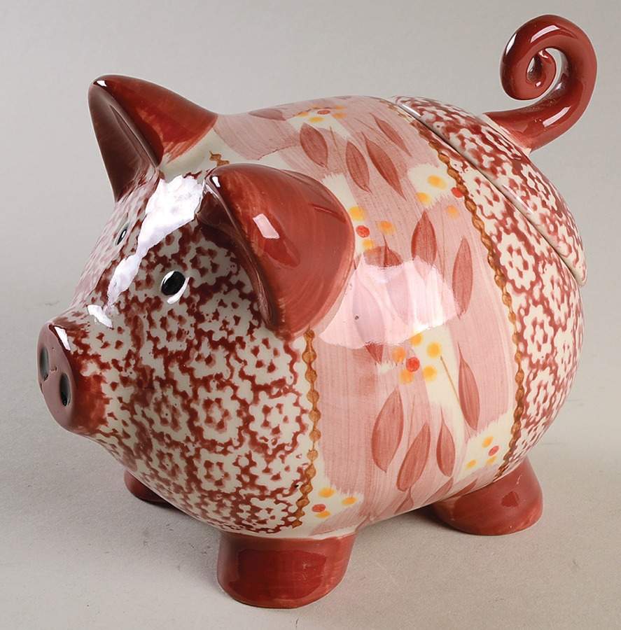 Old World Cranberry Figural Spice Jar & Lid by Temp-Tations-1