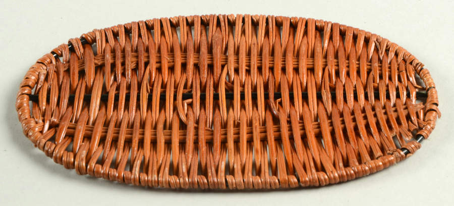 Old World Green Wicker Trivet for 7" Oval Baker by Temp-Tations-1