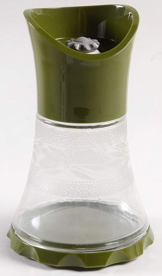 Old World Green Vase Shape Spice Grinder by Temp-Tations-1