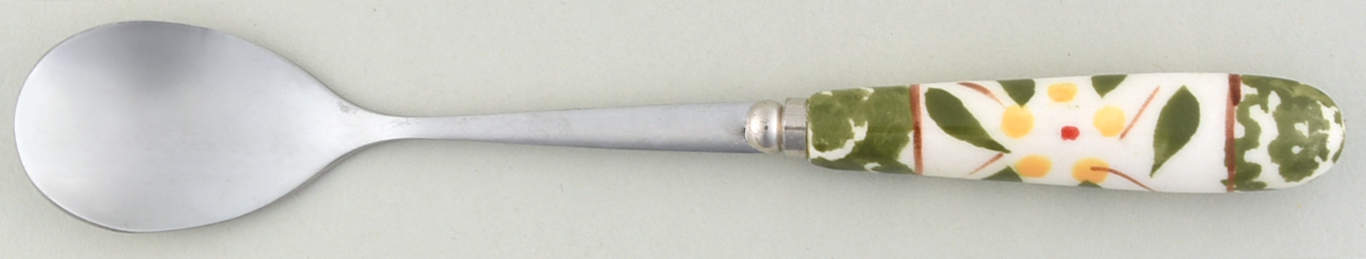 Old World Green Sugar Spoon by Temp-Tations-1