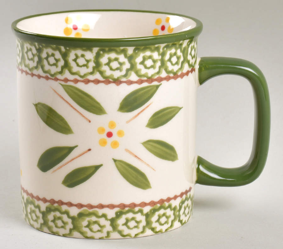 Old World Green Mug by Temp-Tations-1