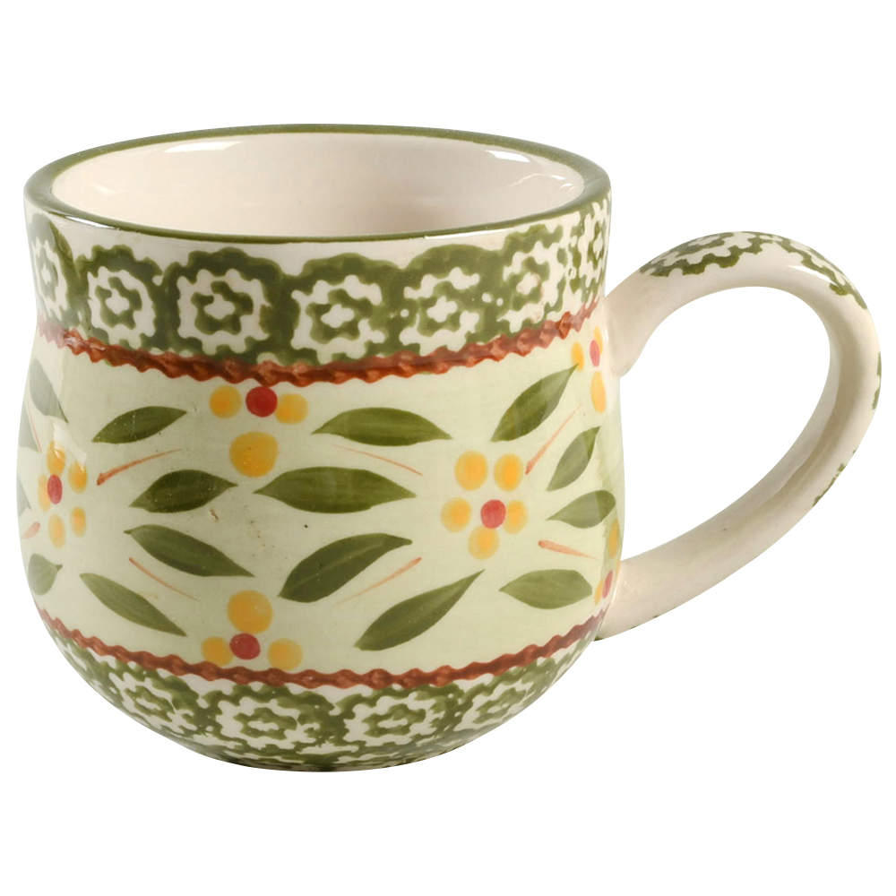 Old World Green Mug by Temp-Tations-1
