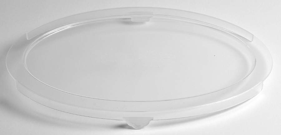 Old World Green Plastic Lid for 12" Oval Baker by Temp-Tations-1