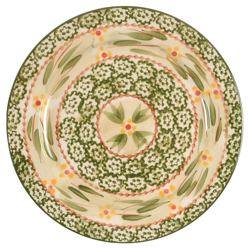 Old World Green Salad Plate by Temp-Tations-1