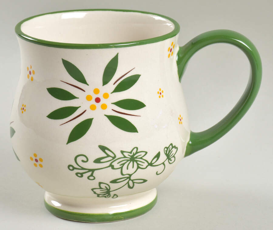 Classic Green Mug by Temp-Tations-1