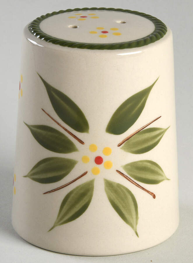 Old World Green Salt Shaker by Temp-Tations-1
