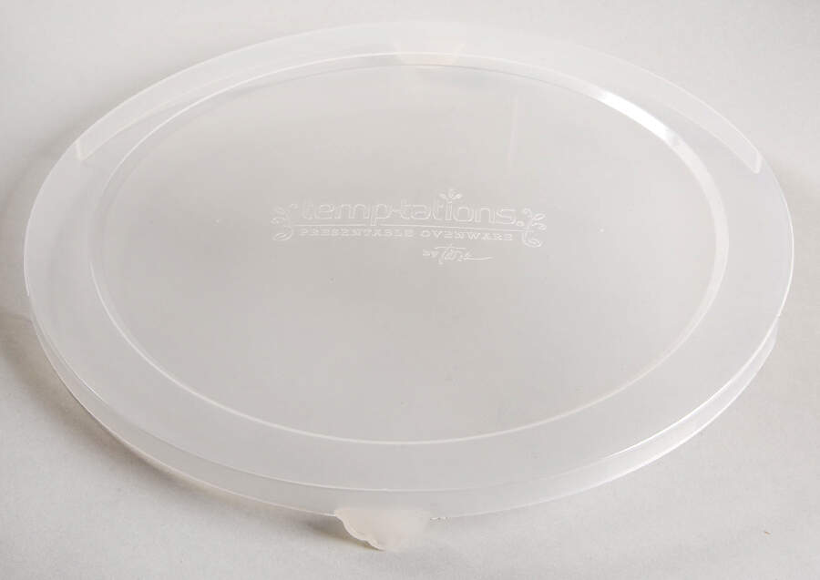 Old World Green Plastic Lid for 10" Mixing Bowl by Temp-Tations-1
