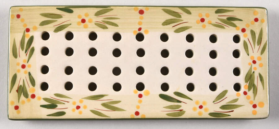 Old World Green Drip Tray for Loaf Pan by Temp-Tations-1