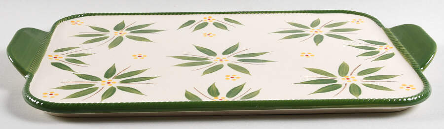 Old World Green Lid for Rectangular Baker by Temp-Tations-1