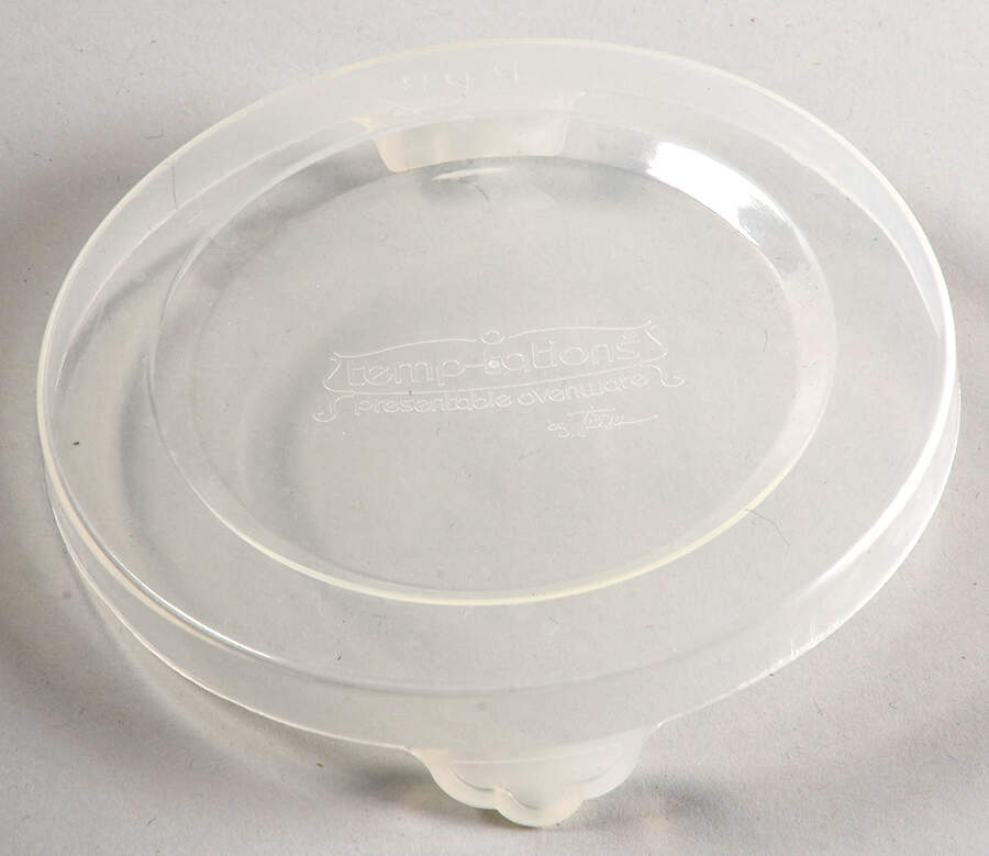Old World Green Plastic Lid for 12 Oz Ramekin for Baker & Ramekins Set (Chip & Dip) by Temp-Tations-1