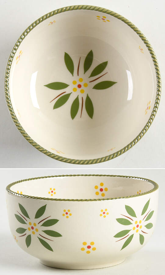Old World Green Individual All Purpose Bowl by Temp-Tations-1