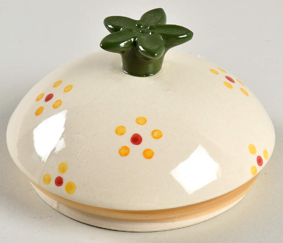 Old World Green Lid for Cookie Jar by Temp-Tations-1