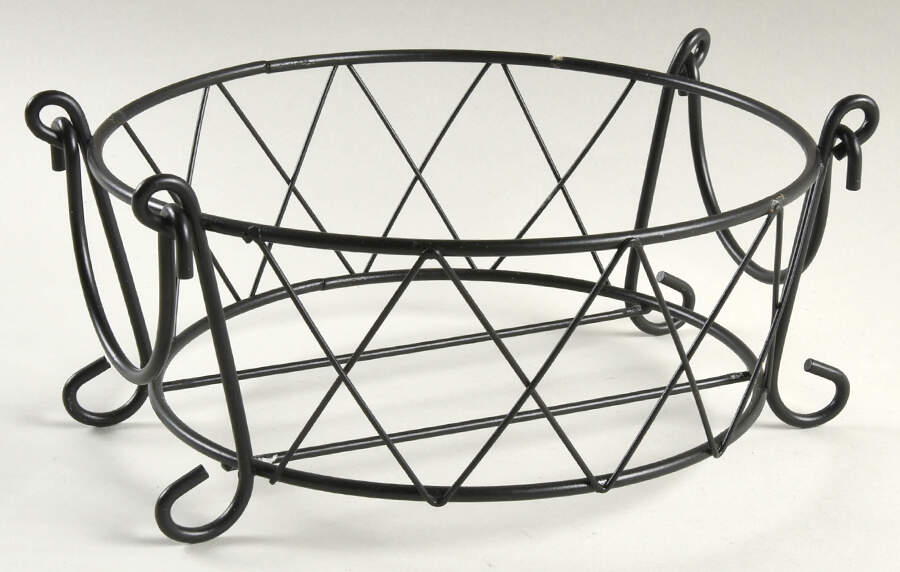Old World Green Metal Stand for 1.5 Round Covered Baker by Temp-Tations-1