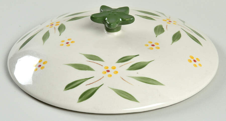 Old World Green Lid for 2.5 Qt Round Casserole by Temp-Tations-1