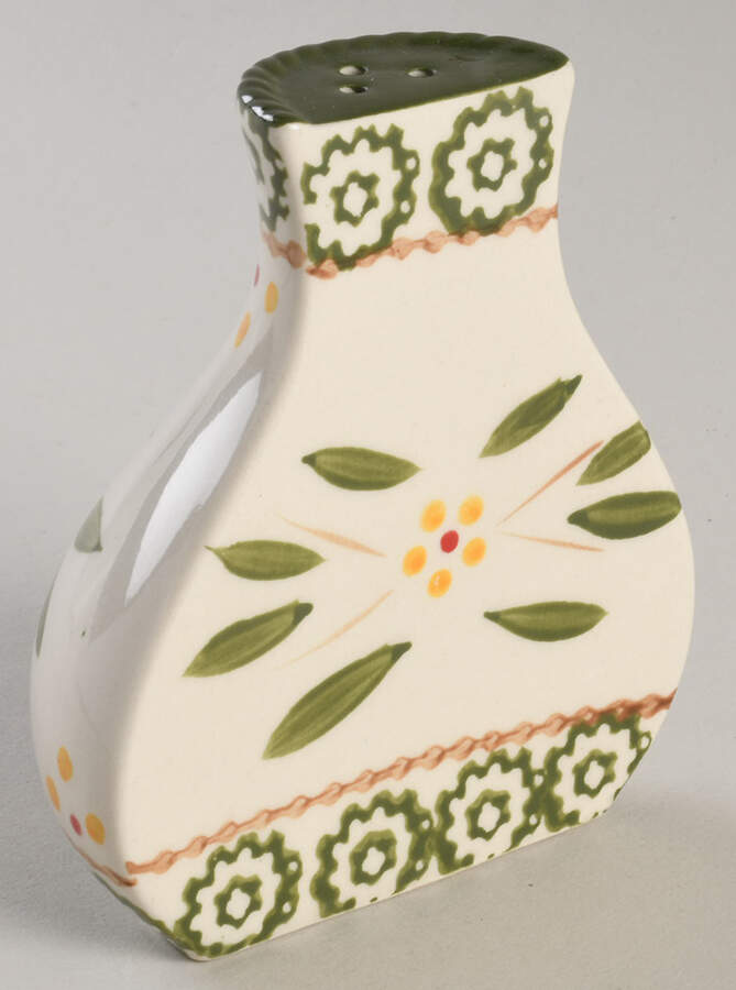Old World Green Pepper Shaker by Temp-Tations-1