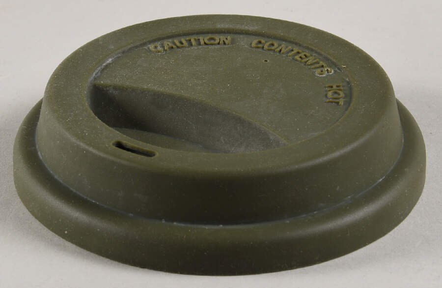 Old World Green Silicone/Plastic Lid for Travel Tumbler by Temp-Tations-1