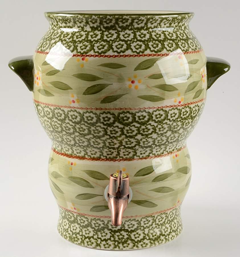 Old World Green Samovar No Lid by Temp-Tations-1