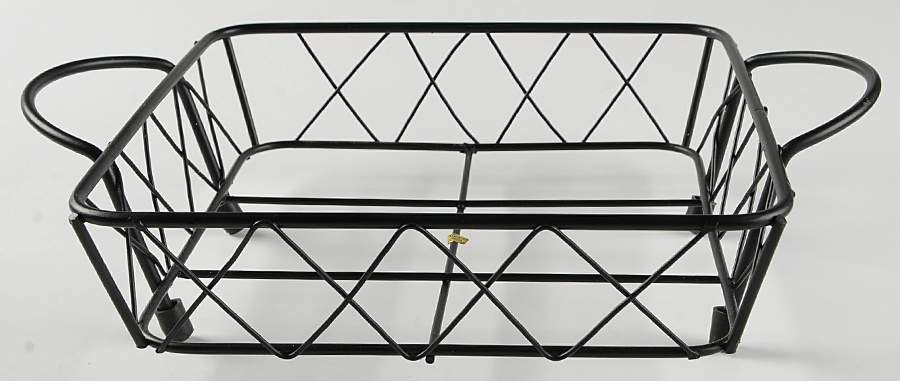 Old World Green Metal Stand for 8" Square Baker by Temp-Tations-1