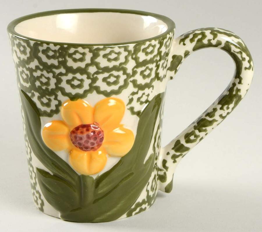 Old World Green Mug by Temp-Tations-1