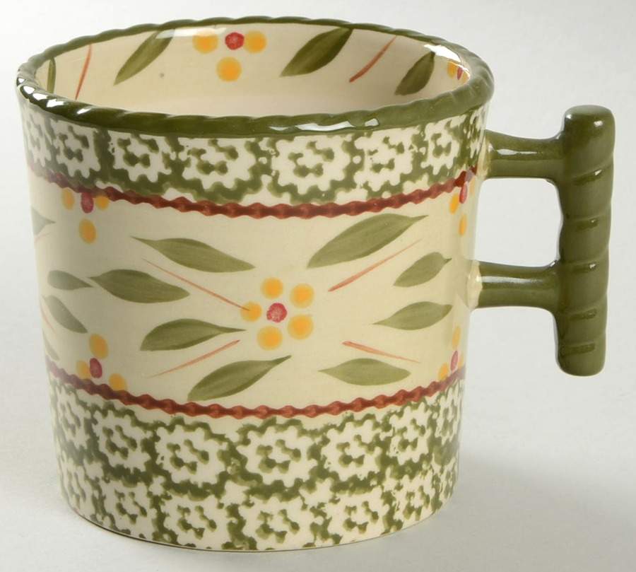 Old World Green Mug by Temp-Tations-1