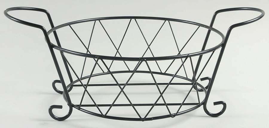 Old World Green Metal Stand for 3 Qt Round Casserole by Temp-Tations-1