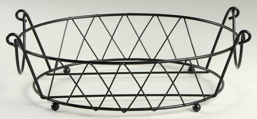 Old World Green Metal Stand for 10" Oval Baker by Temp-Tations-1