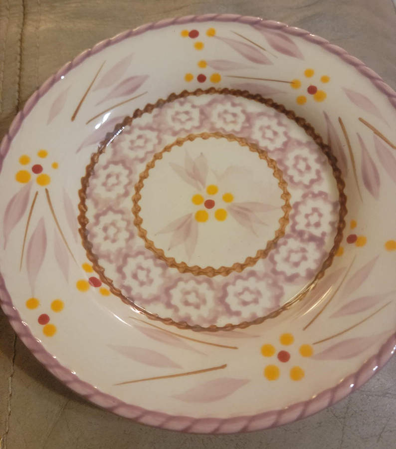 Old World Lilac Bread & Butter Plate by Temp-Tations-1