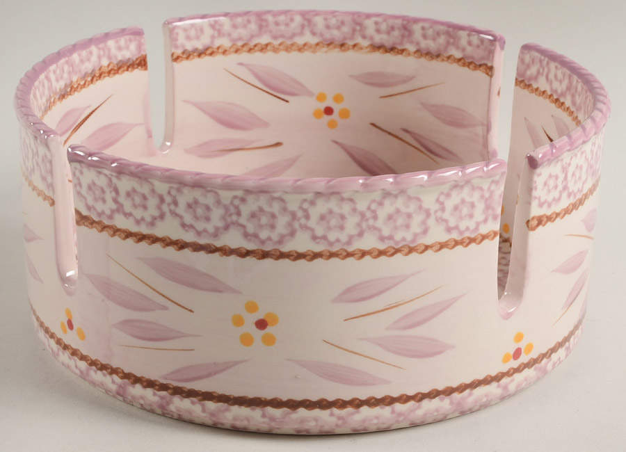 Old World Lilac Warmer Stand  (For Tea Pot) by Temp-Tations-1
