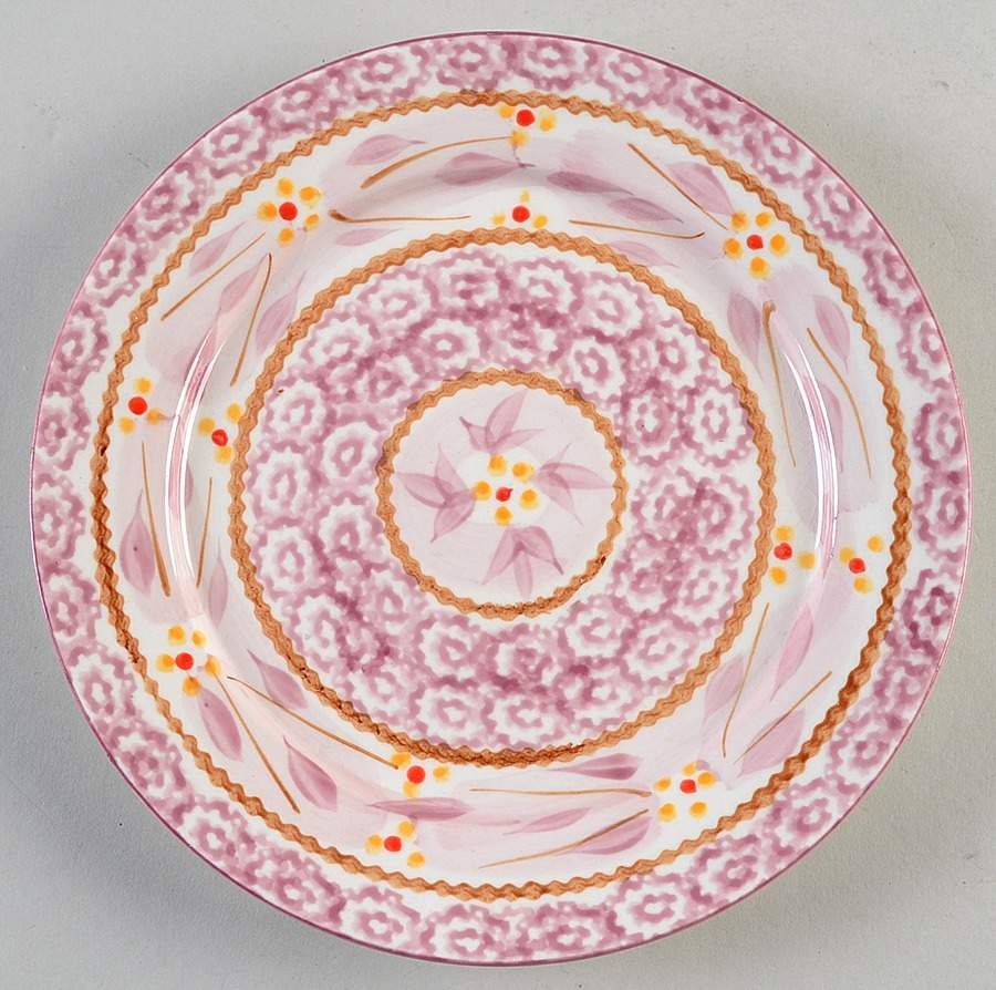 Old World Lilac Salad Plate by Temp-Tations-1