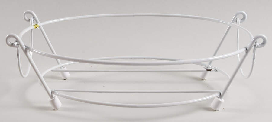 Polka Dot Spice Metal Stand for 1.5 Qt Oval Covered Casserole by Temp-Tations-1