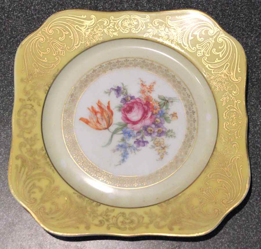 TIR571 Square Salad Plate by Tirschenreuth-1