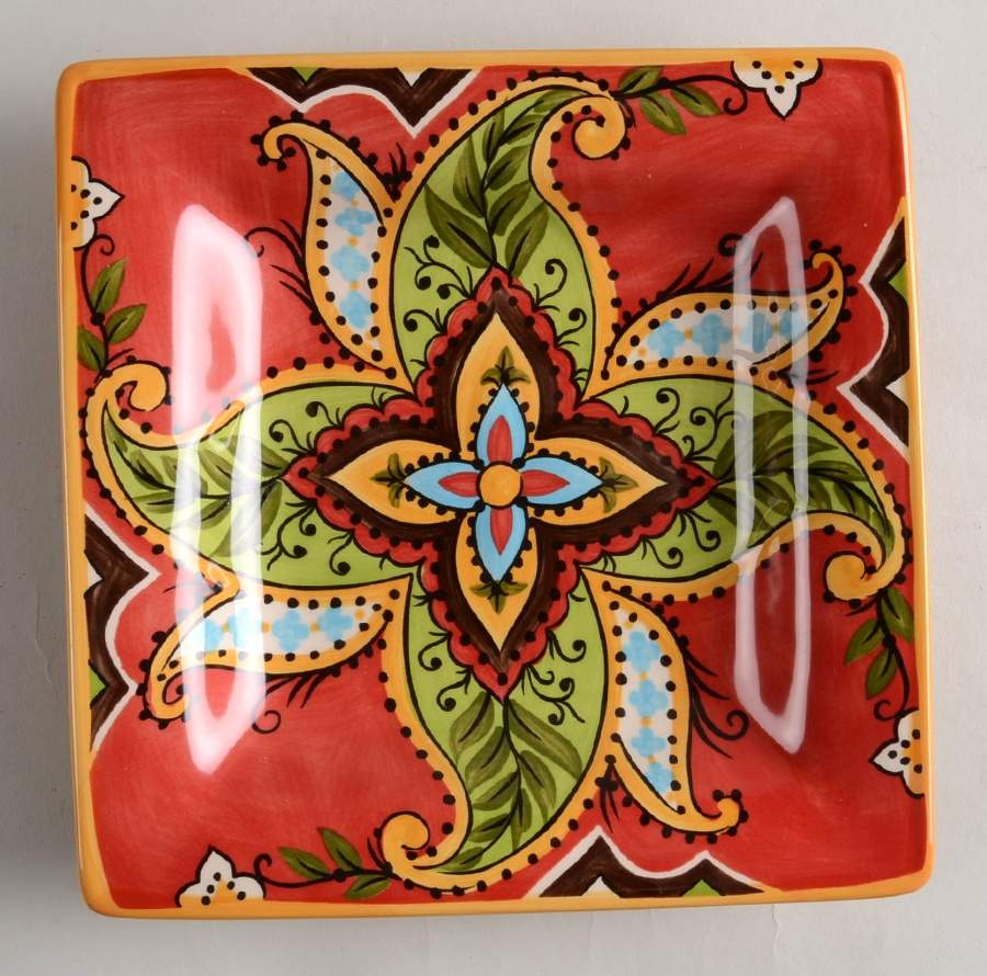 Rossario Square Salad Plate by Tabletops Unlimited-1