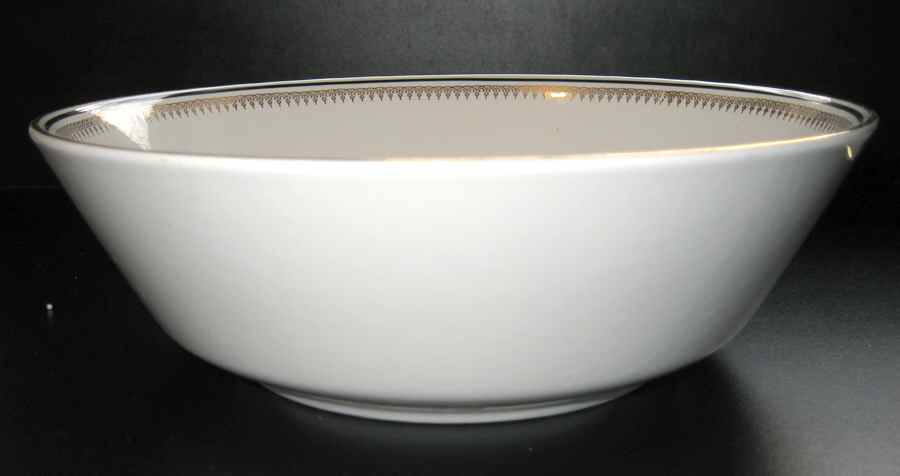 TOG9 (Black Ring) 10" Round Vegetable Bowl by Tognana-1