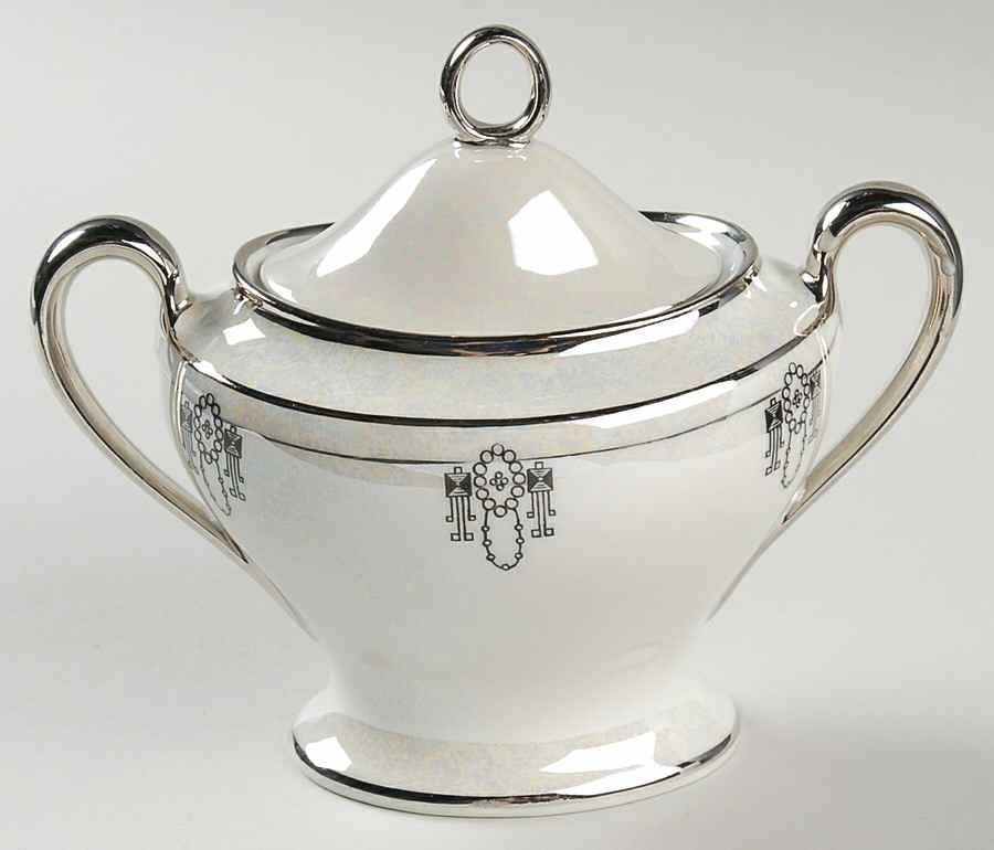 TIR576 Sugar Bowl & Lid by Tirschenreuth-1