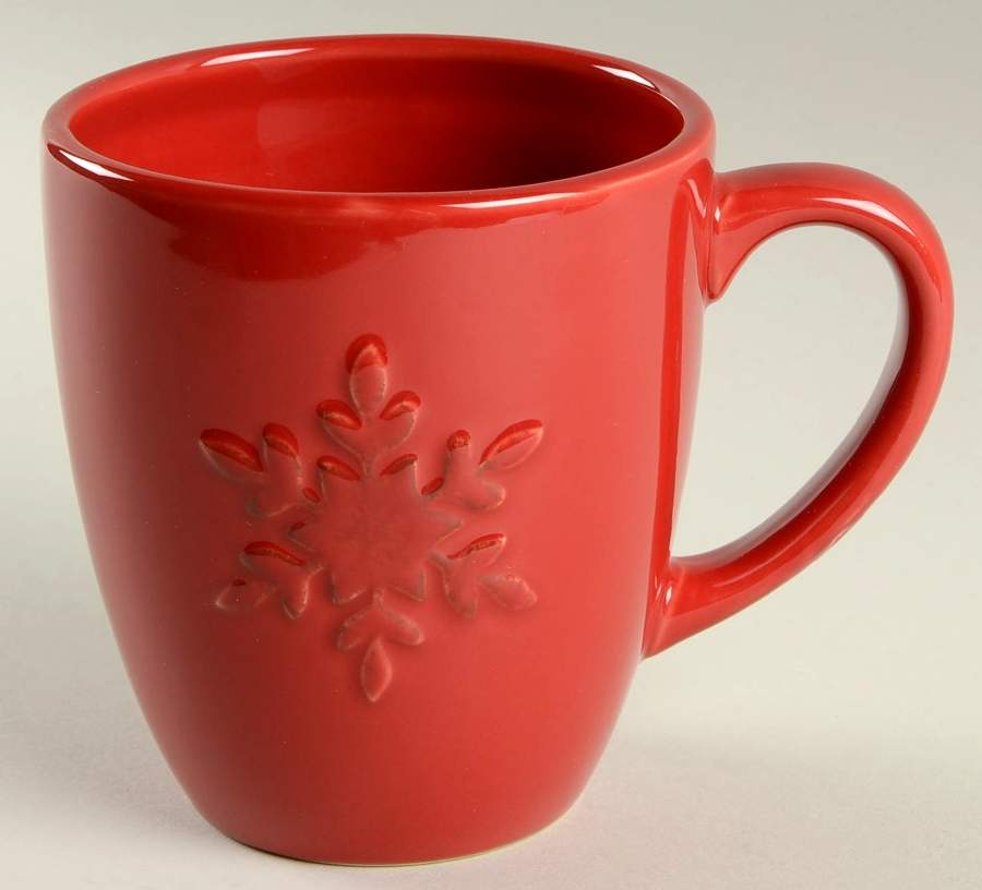 Birchwood Chalet Red Snowflake Mug by Target-1