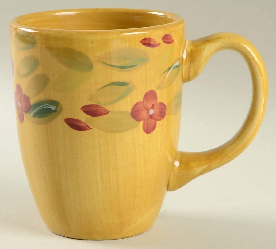 Fanny's Garden Mug by Tabletops Unlimited-1