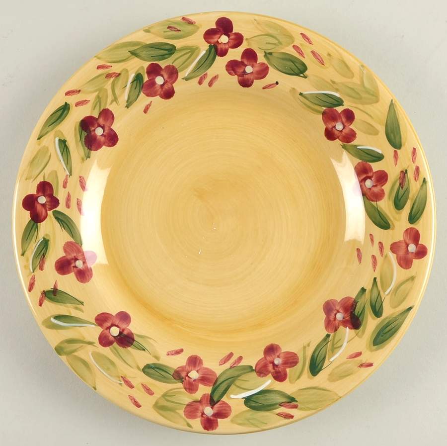 Fanny's Garden Dinner Plate by Tabletops Unlimited-1