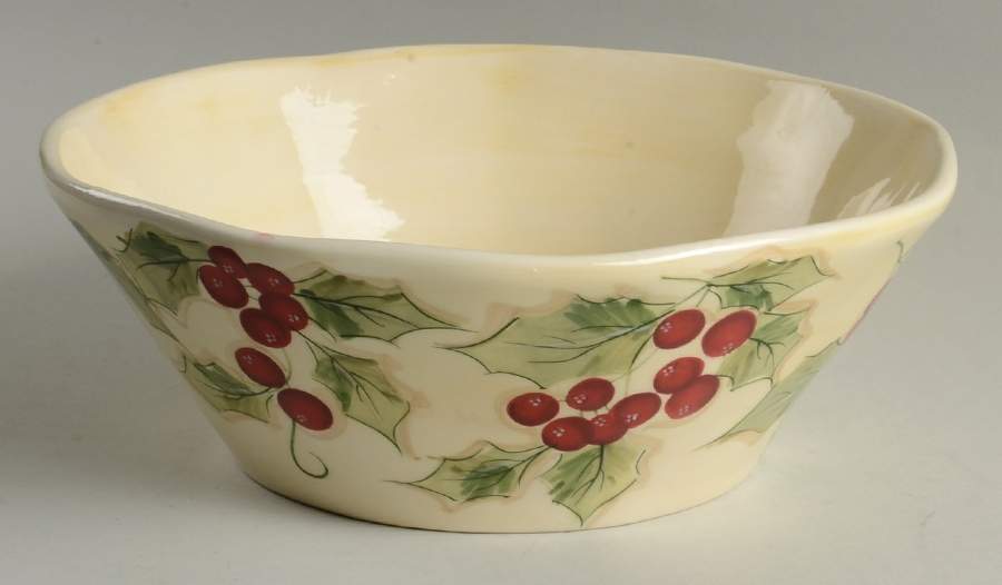 Classic Tidings 9" Round Vegetable Bowl by Target-1