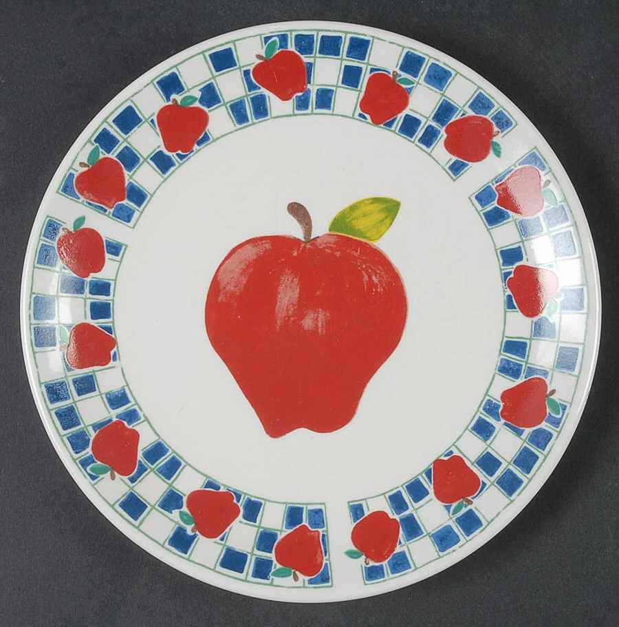Golden and Delicious Salad Plate by Tabletops Unlimited-1