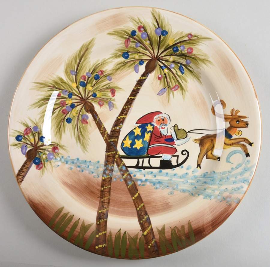 Kona Christmas Dinner Plate by Tabletops Unlimited-1