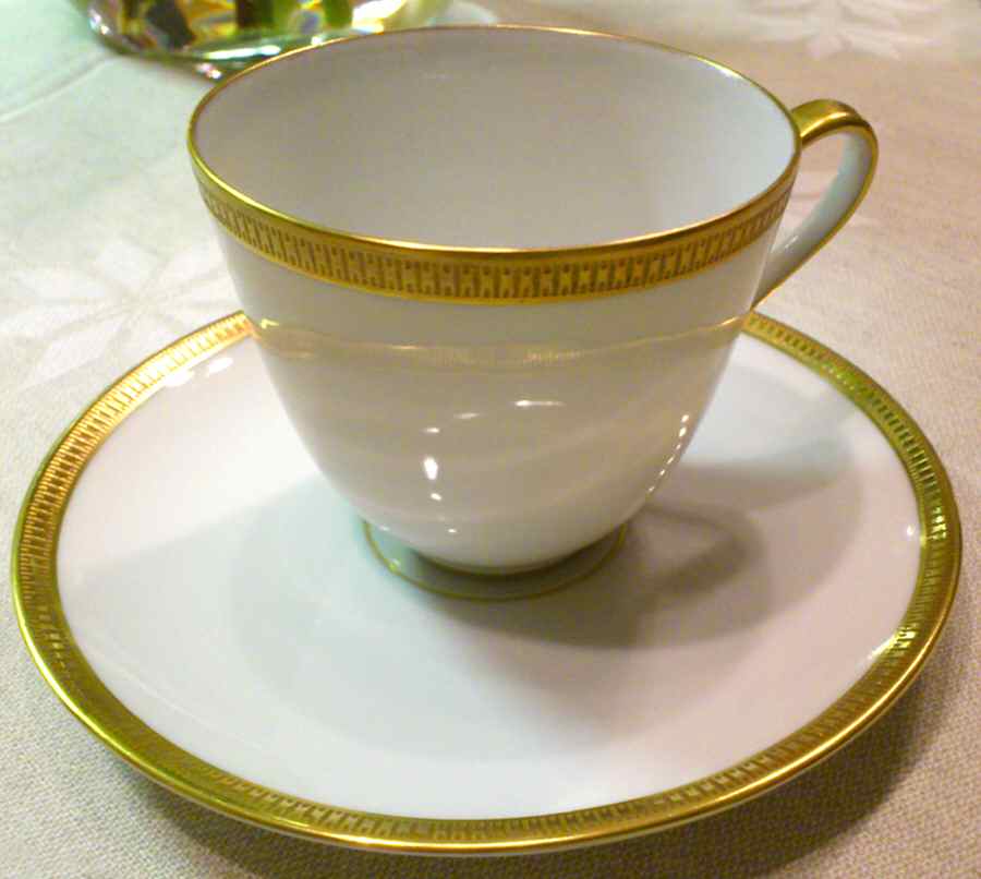 Malmo Flat Cup & Saucer Set by Tirschenreuth-1