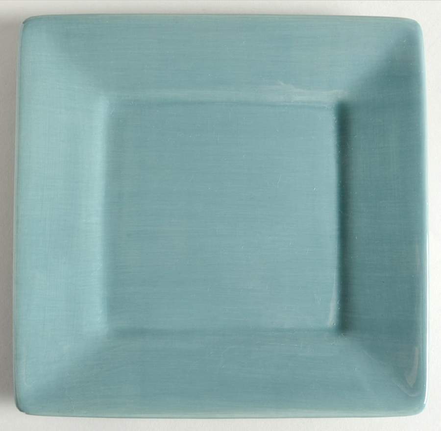 Misto Turquoise Square Salad Plate by Tabletops Unlimited-1