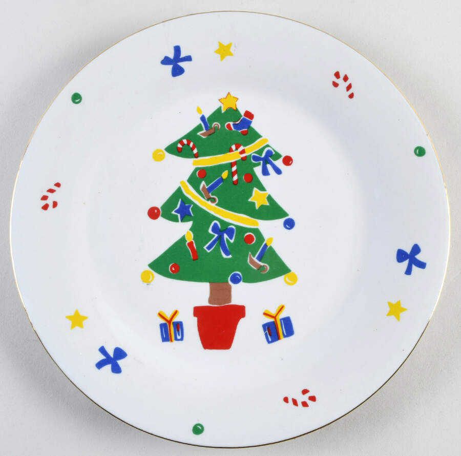 Save the Children Christmas Dinner Plate by Tienshan-1
