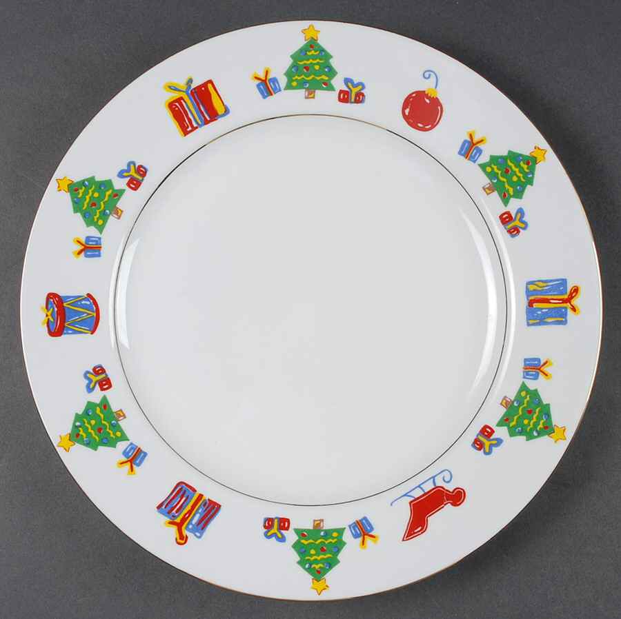 Save the Children Christmas Dinner Plate by Tienshan-1
