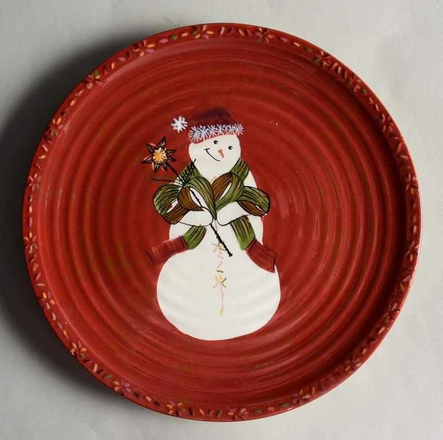 Jingle Bell Salad Plate by Tracy Porter-1